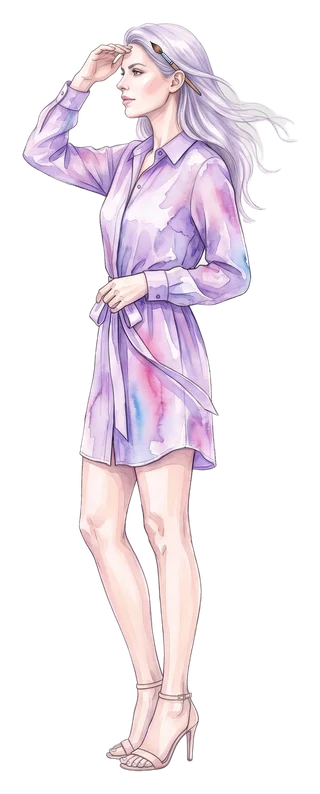 Iris Vale, the painted host, shades her eyes and looks across the wide north toward its four casinos on the map beside her.