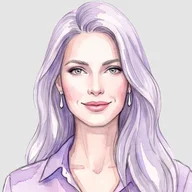 Iris Vale, painted portrait