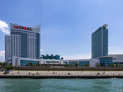 Caesars Windsor, Windsor, from outside